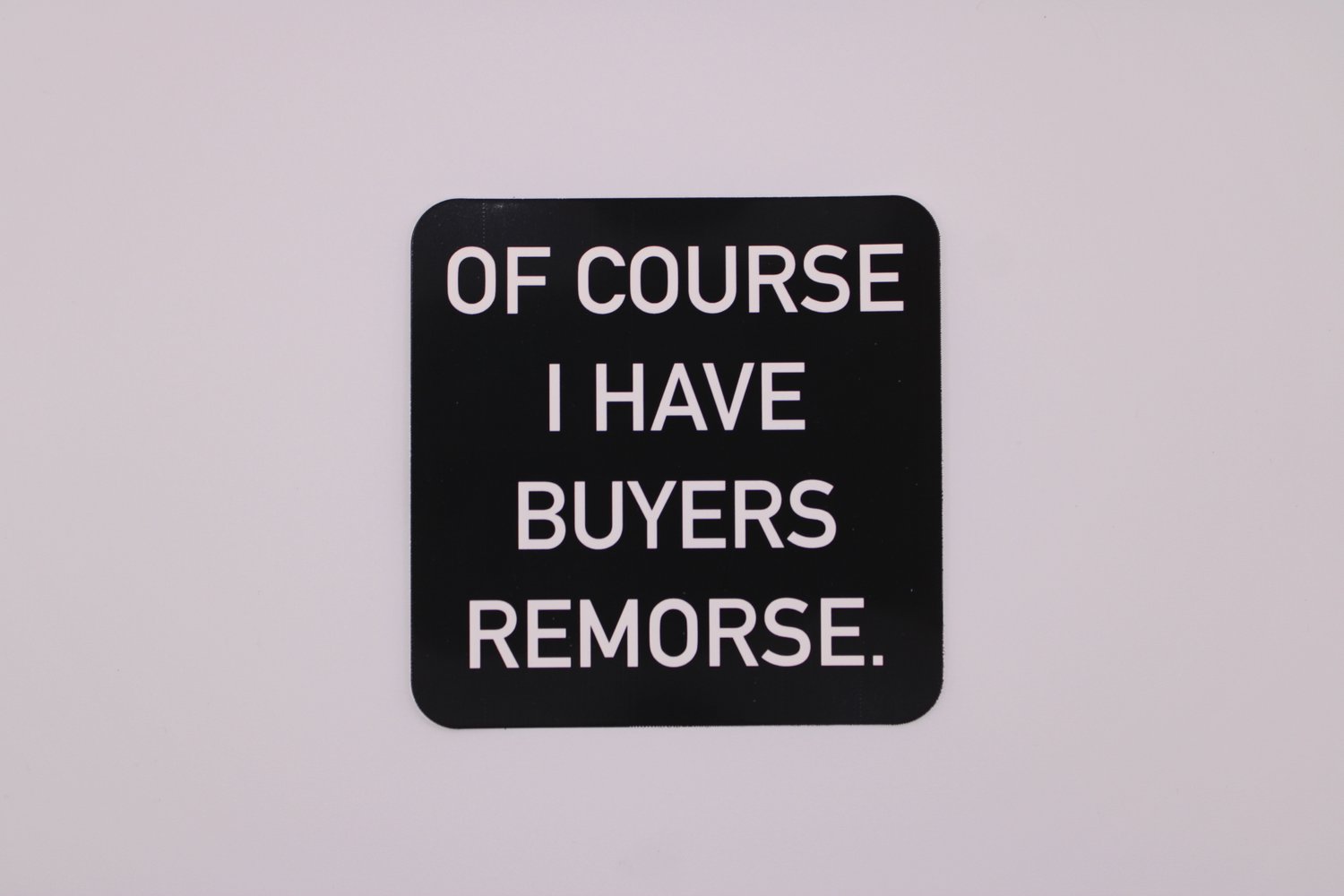 Buyers Remorse Tesla Sticker — That Bitch With Stickers