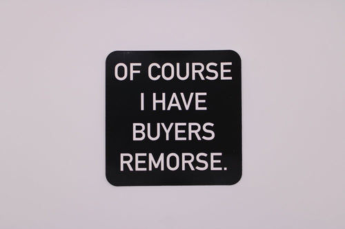 Buyers Remorse Tesla Sticker — That Bitch With Stickers