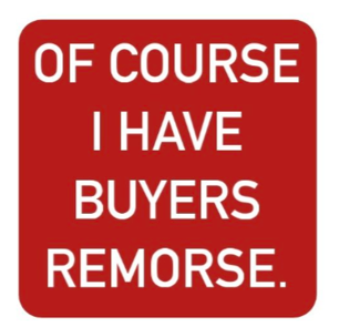 Buyers Remorse Tesla Sticker — That Bitch With Stickers