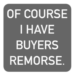 Buyers Remorse Tesla Sticker — That Bitch With Stickers
