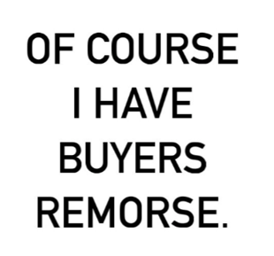 Buyers Remorse Tesla Sticker — That Bitch With Stickers